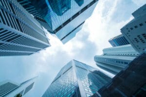 Unternehmen im Ausland Skyline Kanada